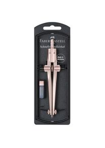 Schnellverstellzirkel Stream rosé Faber-Castell 174540