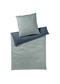 JOOP! Poszewka na pościel dla mężczyzn granatowy / miętowy Rozmiar 155x220cm