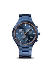 Bering | Reloj | Titan Chrono | azul cepillado | 11743-797