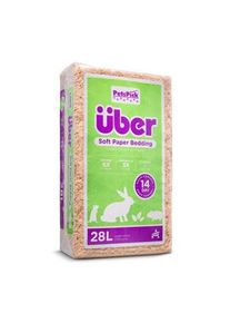 &Uuml;ber - Soft Paper Bedding 28l Nature - (45030)