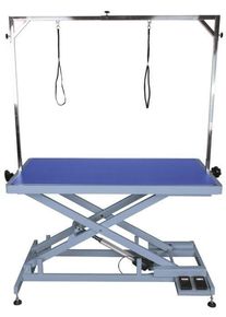 Groom Professional Kilimanjaro Low Level Trimmtisch, 125x65x25-95cm, blau