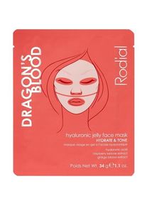 Rodial Dragon's Blood Maseczka do twarzy z galaretką hialuronową Maseczki nawilżające Female 34 g