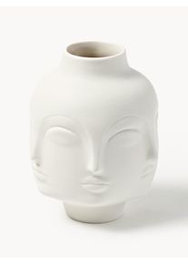 Jonathan Adler Porcelain Vase Dora Maar, H 21 cm White China Ø 16 x H 21 cm