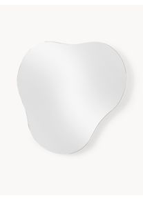 Ramlös Väggspegel i Organisk Form Silver Glas B 50 x H 50 cm | Westwing Collection