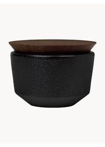 Rosendahl Pojemnik na sól Rå Czarny Ceramika Ø 10 cm x W 7 cm