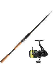 Black Week Starke Teleskop Spinn Combo - Daiwa Ballistic X Tele Spin 40-110g x Savage Gear Fishing-King 4000H Special FD