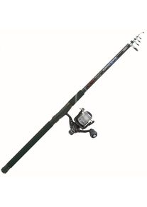 Jenzi Hecht Angelcombo 3,00m 50-90g Rute Rolle Schnur komplett Angelset | Raubfisch Angelset