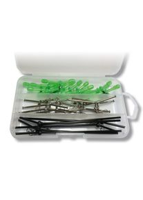 Behr Anti-Tangle Sortiment 2 - Angeln Set 30 Teile + Box | Angelset Meeresangeln