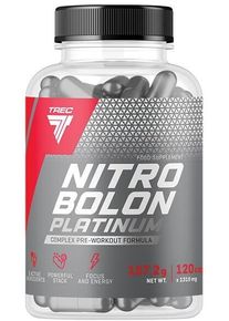 Trec Nutrition Nitrobolon Platinum Pre-Workout Complex, 120 Kapsel Dose