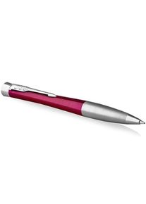 Parker Urban Twist-Kugelschreiber | Magenta mit Chrom-Zierteilen | mit Nachf&uuml;llpatrone mit blauer Tinte | Geschenkbox