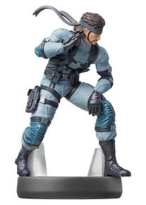 Nintendo Amiibo Snake no. 75 (Super Smash Bros. Collection)