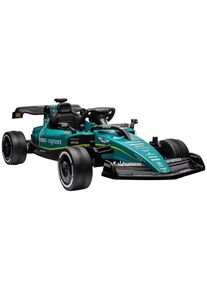 Atrigo Elektro-Kinderauto, Gr&uuml;n, Schwarz, Metall, Kunststoff, 137x72x44 cm, unisex, Freizeit & Co, Gartenspielzeug, Kinder-Elektrofahrzeuge