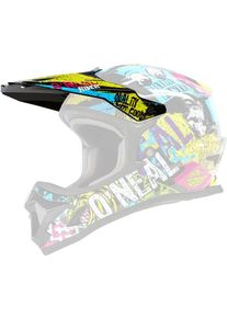 O Neal ONeal Sonus Riot, pic , couleur: Noir/Jaune/Bleu Clair/Fuchsia