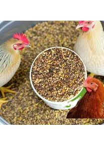Pienso gallinas ponedoras 25 kg, Premium con Oregano, alimento para gallinas, patos, gansos