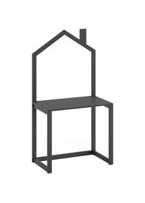 Vipack , Kinderschreibtisch »Dallas, Ausführung Kiefer massiv, stabil gebaut« B/H/T ca. 100x150,6x50cm, seitlich und nach hinten offen, mit...