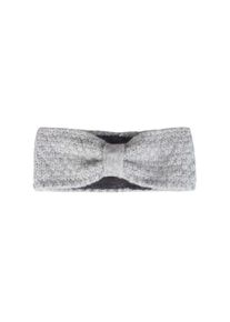 Zwillingsherz , Stirnband »"Muster"« mit Muster, Knoten und Wollanteil , Hellgrau