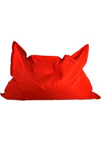 Kinzler , Sitzsack »Meso« 1 Stk. tlg. Uni Farben, Outdoor geeignet, ideal im Wohnzimmer & Kinderzimmer , rot , Bezug: 100% Polyester