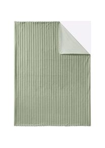 HEINE HOME, Plaid, lindgr&uuml;n, 100% Polyester, B/L: 150 cm x 200 cm, lindgr&uuml;n