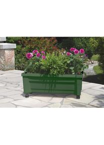 KHW , Pflanzkübel Kunststoff, BxTxH: 79x35x33 cm , grün