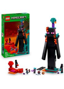 Lego , Konstruktionsspielsteine »Der Enderman-Turm (21279), Lego Minecraft« Made in Europe , bunt