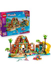 Lego , Konstruktionsspielsteine »Familienurlaub im Strandresort (42673), Lego Friends« Made in Europe , bunt