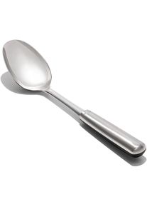 OXO Good Grips , Kochlöffel Edelstahl , silberfarben