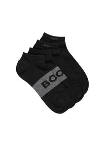BOSS , Businesssocken »2P AS Logo CC« Packung, 2er Pack, 2 Stk. tlg. mit großem, eingestricktem Logo-Schriftzug , Black001 , 43-46 , 43-46 , 2er...