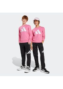 adidas Sportswear, Unisex, Trainingsanzug &raquo;J BL FL JOG 240&laquo; 2 Stk., Pink Fusion / White, 164, Pink Fusion / White, Dieses Set f&uuml;r Kinder und Teens ist