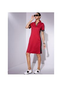 CRÉATION L creation L , Damen , Shirtkleid »Modal-Mix-Polokleid« , rot , Normalgrößen , 52 -Normalgrößen , 52 , weiche Jersey-Qualität