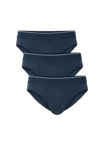 Calida, Damen, Minislip &raquo;Pure & Style&laquo; Packung, 3er Pack, 3 atmungsaktiv, schnelltrocknend, maskulin, ohne Eingriff, elastisch, indigo mood, 3, M (50)