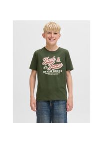 Jack & Jones Jack & Jones Junior, Herren, T-Shirt &raquo;JJELOGO TEE SS ONECK 2 COL AW25 NOOS JNR&laquo;, Duffel Bag, 128, Duffel Bag, T-Shirt von Jack & Jones Junior