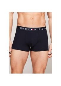 Tommy Hilfiger Underwear, Herren, Trunk &raquo;3P TRUNK&laquo; Packung, 3er, 3 Stk. mit Tommy Hilfiger Logoschriftzug, Des Sky/Des Sky/Des Sky, 3 Stk., L (52) -3 