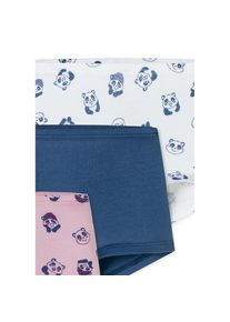 Schiesser, Damen, Panty &raquo;95/5&laquo; 3er-Pack, mit s&uuml;&szlig;em Muster, 908-rosa/blau/wei&szlig;, 104, 908-rosa/blau/wei&szlig;, M&auml;dchen-Shorts von Schiesser