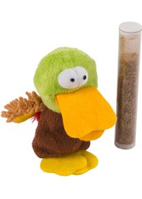 KERBL Pet Ente Katzenspielzeug mit Katzenminze, 9cm