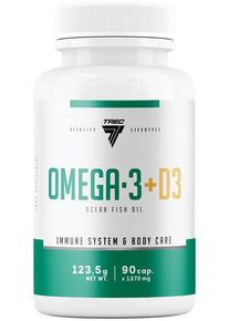Trec Nutrition Omega-3 + D3, 90 Softgels