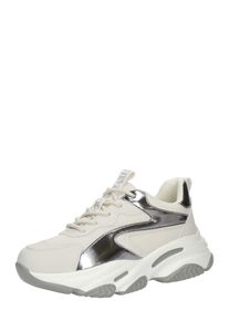 Steve Madden Trampki niskie 'Acers' dla kobiet ecru / srebrno-szary Rozmiar 37