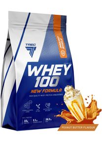 Trec Nutrition Whey 100 - New Formula, 700 g Beutel, Peanut Butter Vanilla