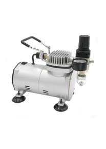 Createx Kompressor, ölfrei, 3,5-4,5 bar, 230V, silber