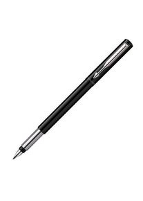 Parker Vector Fountain Pen | Blue with Chrome Trim | Medium Nib | Blue Ink | Hangtab