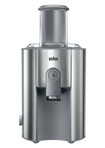 Braun Entsafter, 1000 W, Matrial: Plastik, glossy Edelstahl-Look