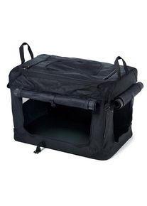 Dogman Pet Canvas Crate Milou Black 60x42x42cm