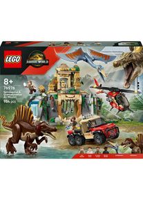 Lego Jurassic World 76976 Spinosaurier & Quetzalcoatlus: Hubschrauber-Einsatz