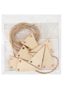 Lobbes Decorate your Wooden Mini Bunting
