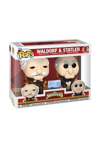 The MUPPETS - Figurines Funko Pop Waldorf & Statler - Funko