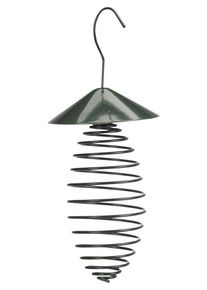 Trixie Vogelfutterspirale, 2 Fettkugeln, Metall, 10 &times; 25 cm