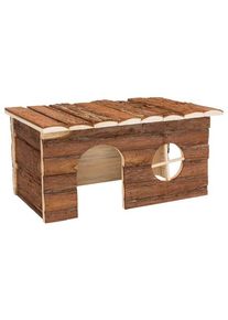 Trixie Natural Bark Wood House Jerrik Small Animals Guinea Pigs Small Rabbits 40x23x20cm