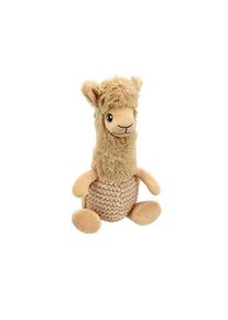 Dogman Hundespielzeug CozyAlpaca Pl&uuml;schtier mit Quietscher 35cm
