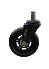 Desire2 Swivel Castor Wheels Universal Chairs 22mm 5-pack