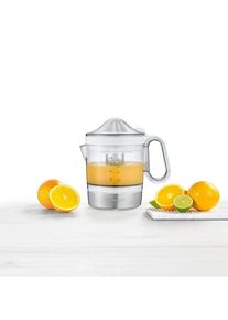 Severin CP 3535 - citrus press - brushed stainless steel/white