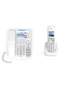 Teléfono sobremesa Alcatel DEC XL785 Combo blanco